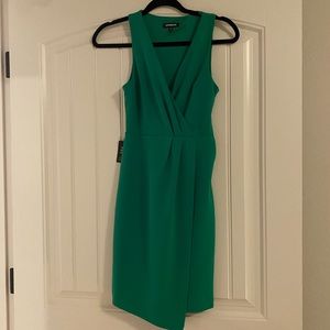 NWOT Express Green Dress